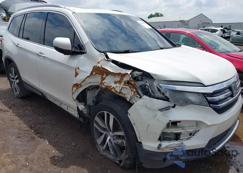 2017 Honda Pilot Elite из США, поврежденный, VIN 5FNYF6H04HB019575